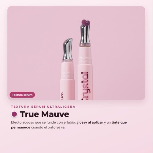 CORAZONA - Siero per labbra Pure Crystal - True Mauve