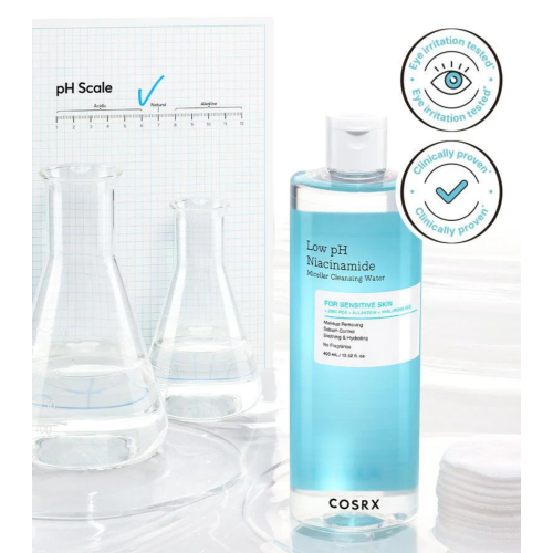 COSRX - Acqua micellare detergente con niacinamide Low PH