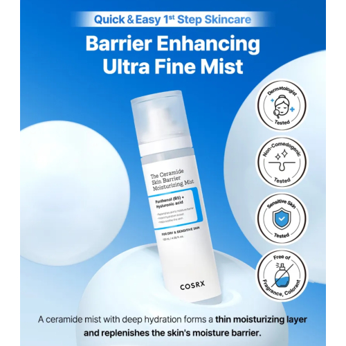 COSRX - Bruma facciale idratante The Ceramide Skin Barrier