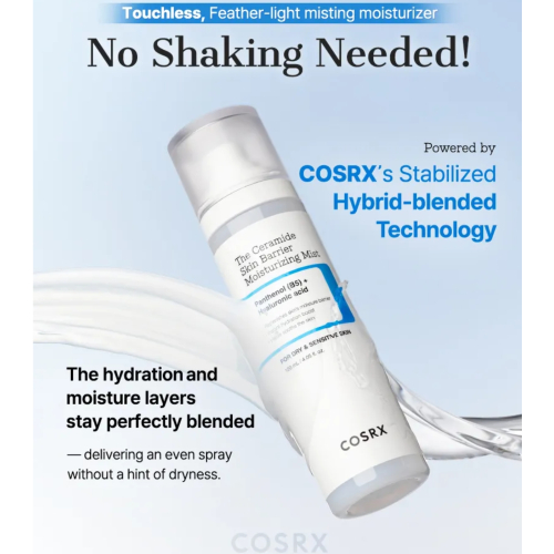 COSRX - Bruma facciale idratante The Ceramide Skin Barrier