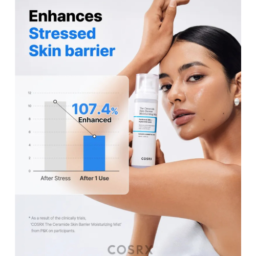 COSRX - Bruma facciale idratante The Ceramide Skin Barrier