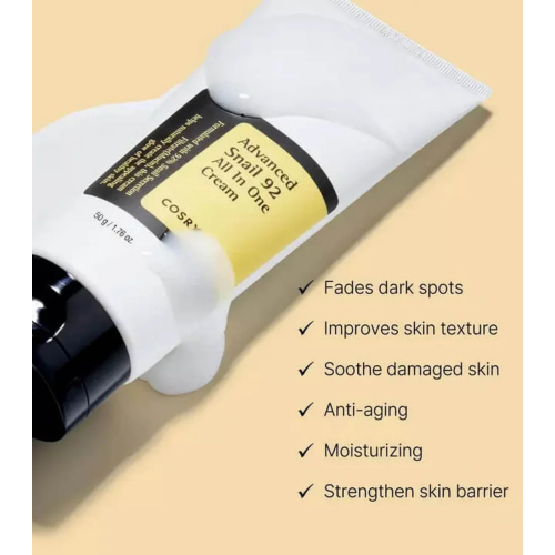 COSRX - Crema idratante Advanced Snail 92 All in one Cream - 50 g