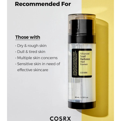 COSRX - Essenza illuminante Advanced Snail Radiance Dual Essence