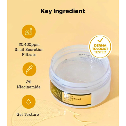 COSRX - Patch contorno occhi idrogel Advanced Snail