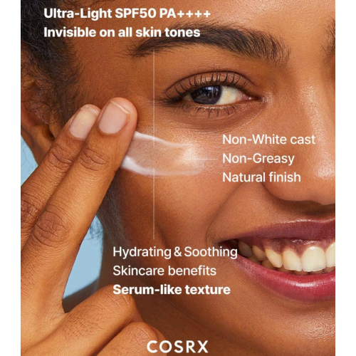 COSRX - Crema solare viso SPF50+ PA ++++ Ultra-Light
