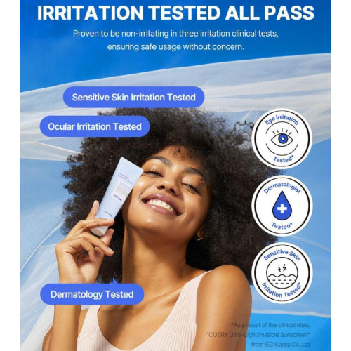 COSRX - Crema solare viso SPF50+ PA ++++ Ultra-Light