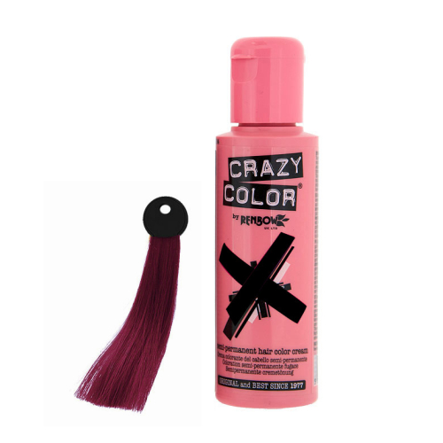 CRAZY COLOR Nº 61 - Crema colorante per capelli - Burgundy 100ml