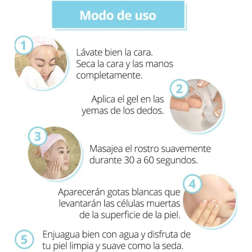 Cure - Gel esfoliante delicato Natural Aqua Gel