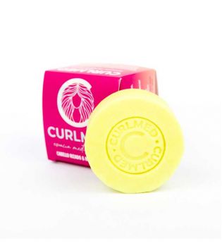 CurlMed - Shampoo solido naturale al 100% - Capelli ricci e idratazione