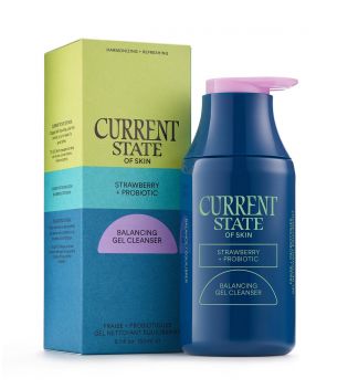 Current State - Gel detergente schiumogeno riequilibrante alla fragola e probiotici