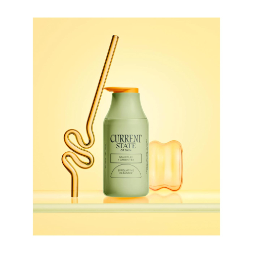 Current State - Acido salicilico e detergente esfoliante per minimizzare i pori del tè verde