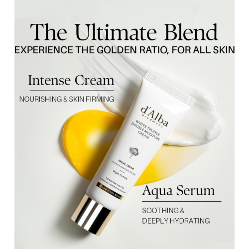 D'Alba - Crema viso idratante Double White Truffle