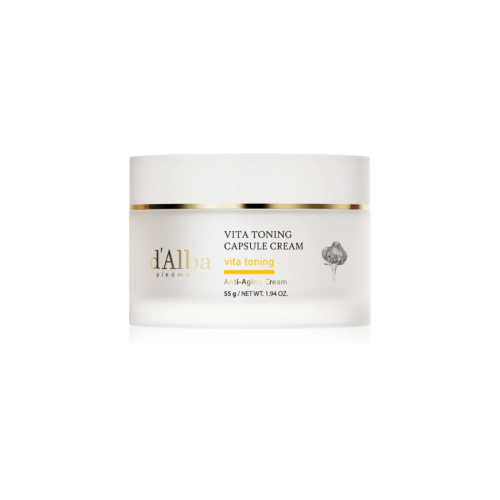 D'Alba - Crema viso illuminante Vita Toning Capsule