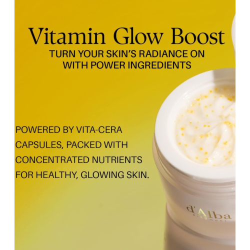 D'Alba - Crema viso illuminante Vita Toning Capsule