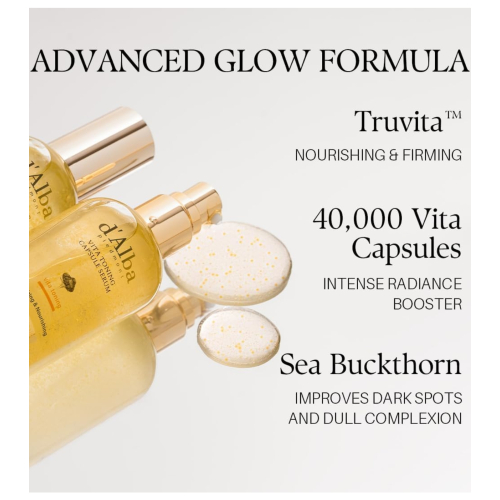 D'Alba - Siero viso illuminante Vita Toning Capsule