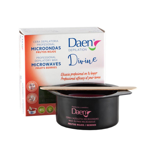 Daen - Cera depilatoria ciotola forno a microonde - bacche 100g