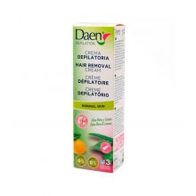 Daen - Crema depilatoria per pelli normali con Aloe Vera e Limone