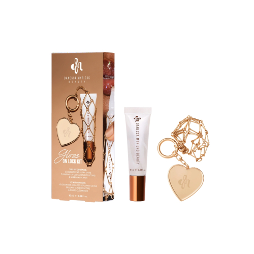 Danessa Myricks Beauty - Brillo di labbra con charm Gloss on Lock Kit