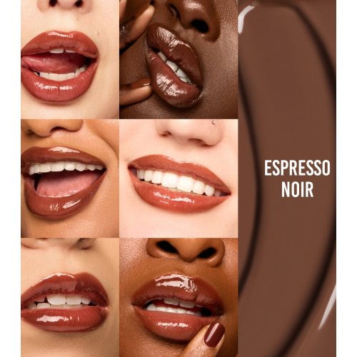 Danessa Myricks Beauty - Brillo di labbra Glosswork 4D - Espresso Noir