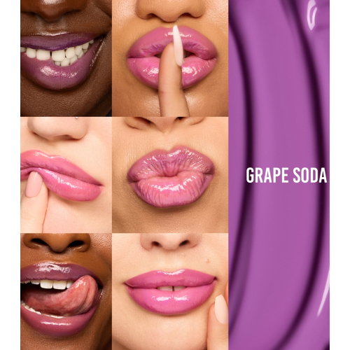 Danessa Myricks Beauty - Brillo di labbra Glosswork 4D - Grape Soda