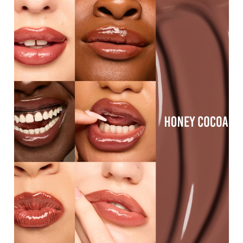 Danessa Myricks Beauty - Brillo di labbra Glosswork 4D - Honey Cocoa