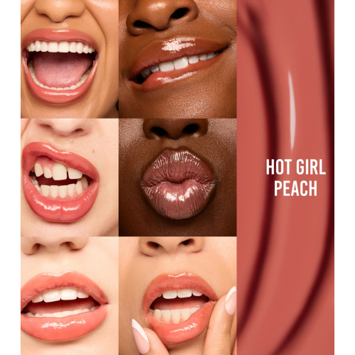 Danessa Myricks Beauty - Brillo di labbra Glosswork 4D - Hot Girl Peach