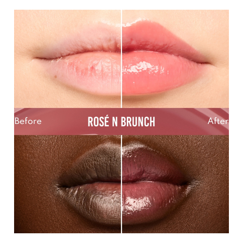 Danessa Myricks Beauty - Brillo di labbra Glosswork 4D - Rose N Brunch