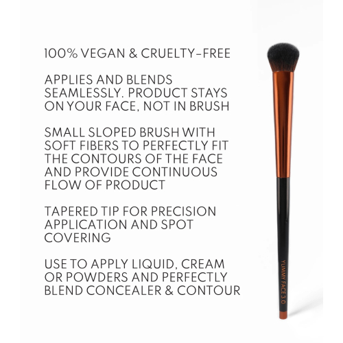 Danessa Myricks - Pennello per correttore e contouring Yummy Face 3.0 All Over Concealer