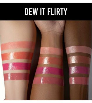 Danessa Myricks - Palette di fard in crema e labbra Dewy Cheek & Lip - Dew It Flirty