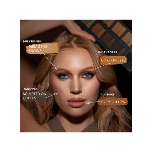 Danessa Myricks - Palette multiuso per viso, occhi e labbra Groundwork Defining Neutrals