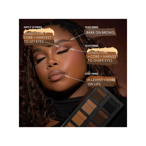 Danessa Myricks - Palette multiuso per viso, occhi e labbra Groundwork Defining Neutrals