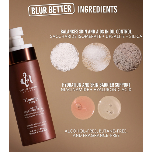 Danessa Myricks - Spray fissante opacizzante Liquid Blurring Balm