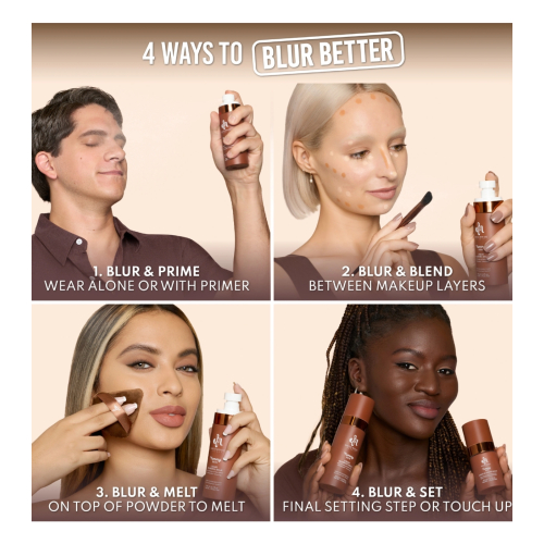 Danessa Myricks - Spray fissante opacizzante Liquid Blurring Balm - Mini