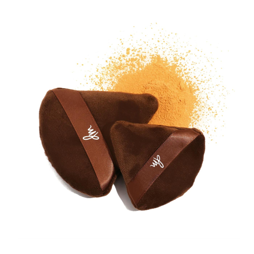 Danessa Myricks - Set di puff per il trucco Yummy Skin Velour Puff Duo - Dark Chocolate