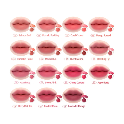 Dasique - Balsamo labbra e guance Souffle Color Pot - 09: Haze Rosy