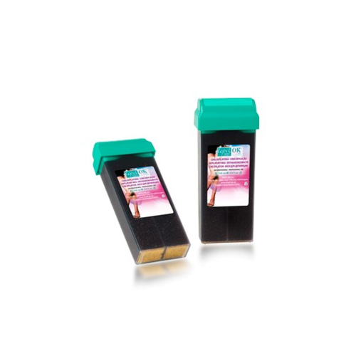 Depil-Ok - Cera depilatoria roll-on ChocoGold