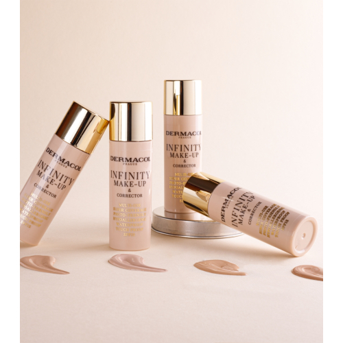 Dermacol - Fondotinta e correttore 2 in 1 Infinity - 04: Bronze