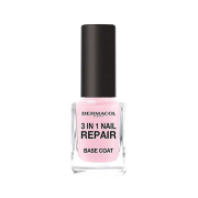 Dermacol - Rinforzante per unghie 3 in 1 Nail Repair Base Coat