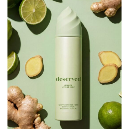 Deserved - Gel doccia dalla texture cremosa - Ginger Citrus Shot
