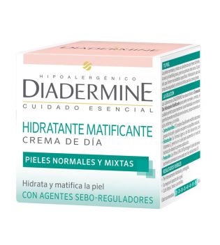 Diadermine - Crema de Giorno Idratante Opacizzante - Pelli Normali e Miste