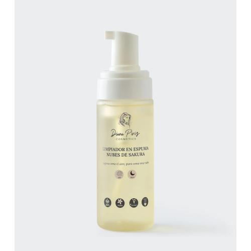 Diana Piriz Cosmetics - Schiuma detergente Sakura Clouds