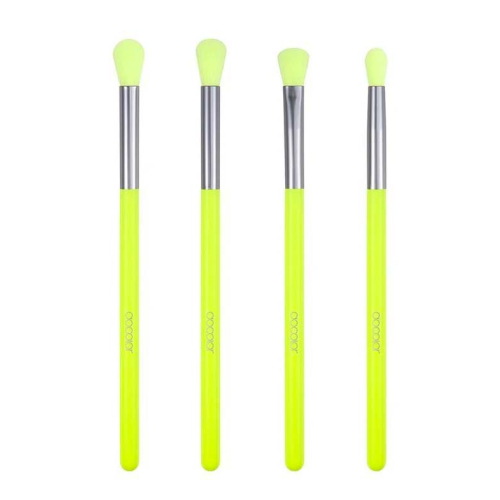 Docolor - Set di pennelli Neon Eye (4 pezzi) - Verde