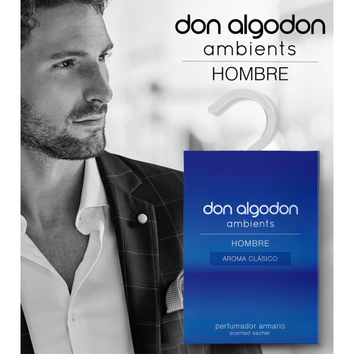 Don Algodon - Deodorante per armadio da uomo - Profumo classico