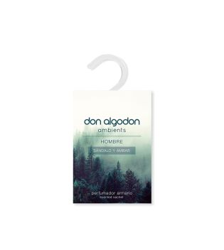 Don Algodon - Deodorante per armadio da uomo - Legno di sandalo e ambra