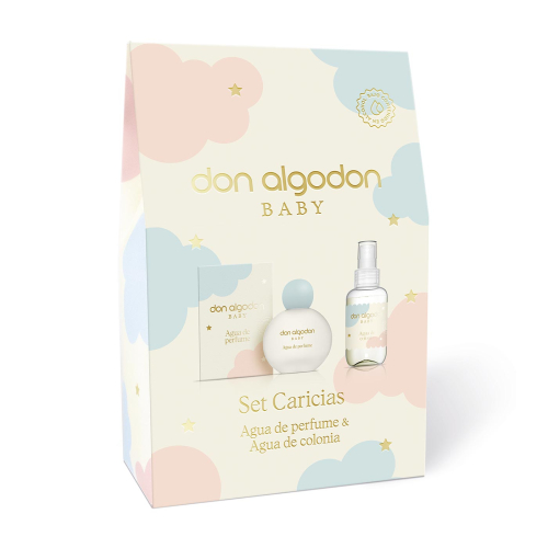 Don Algodon - Set profumo e acqua di colonia Baby Caricias