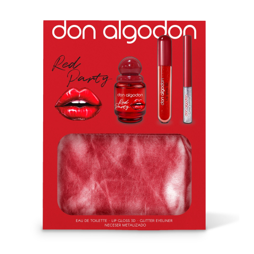 Don Algodon - Set regalo Red Party