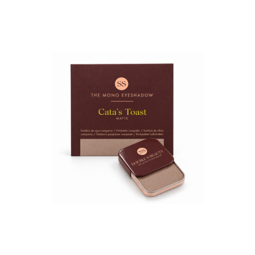 Double S Beauty - Ombretto The Mono Eyeshadow Matte - Cata’s Toast