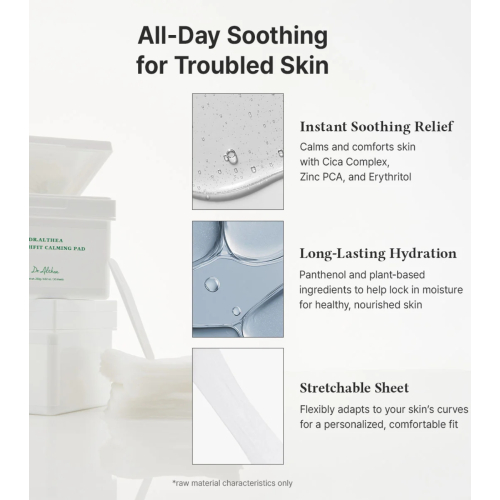 Dr. Althea - Cuscinetti Calmanti Stretchfit - 50 cuscinetti
