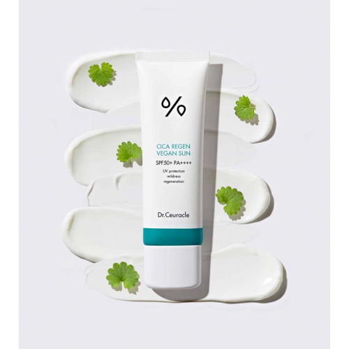 Dr. Ceuracle - *Cica Regen* - Crema solare Vegan Sun SPF50 PA++++