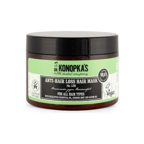 Dr. Konopka's - Maschera anticaduta per tutti i tipi di capelli Nº128